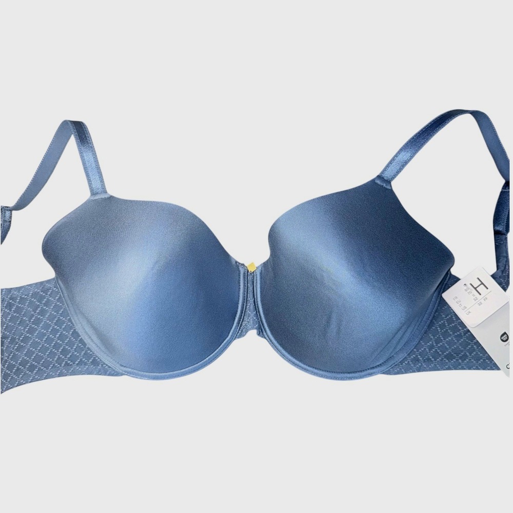 Chantelle Womens Size 32H Blue Padded Underwire Bra NWT